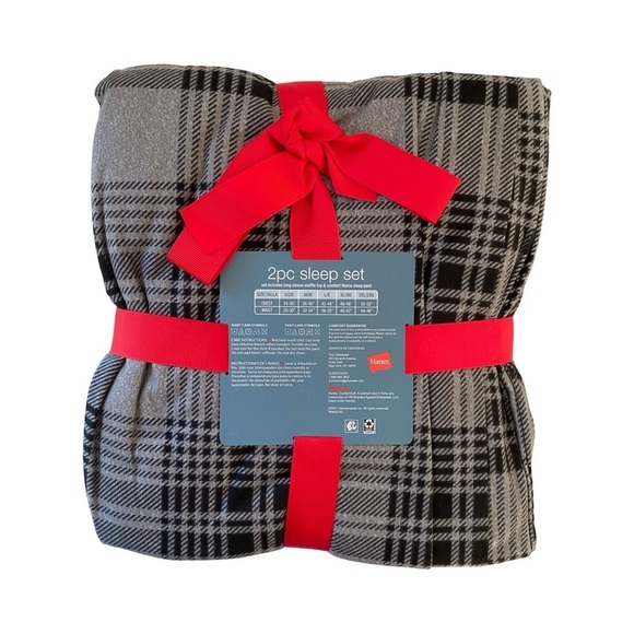 Hanes Men's 2 Piece Sleep Lounge Set NWT Size 2XL - Picture 2 of 4